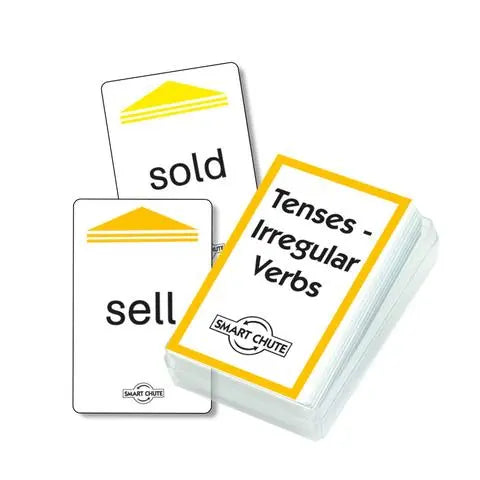 Tenses - Irregular Verbs Chute Cards | The Dyslexia Shop