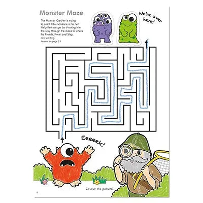 Things To Do Activity Book | The Dyslexia Shop