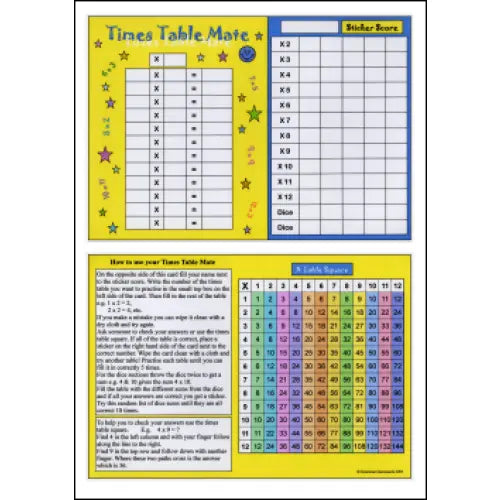 Times Table Mate | The Dyslexia Shop