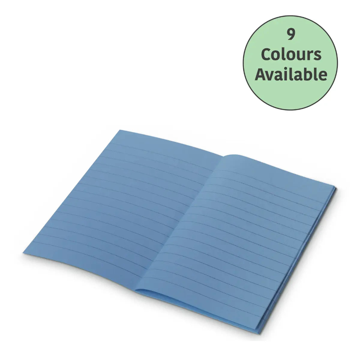 Tinted Spelling Books - 7” x 4½” - 10mm Lined (Yellow Cover) | The Dyslexia Shop
