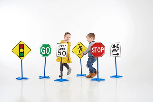 Traffic Sign Set - Pk6 | The Dyslexia Shop
