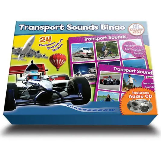 Transport Sounds Bingo | The Dyslexia Shop