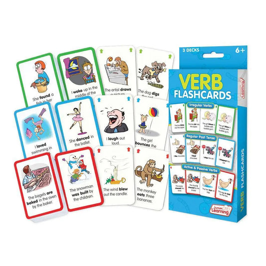 Verb Flashcards | The Dyslexia Shop