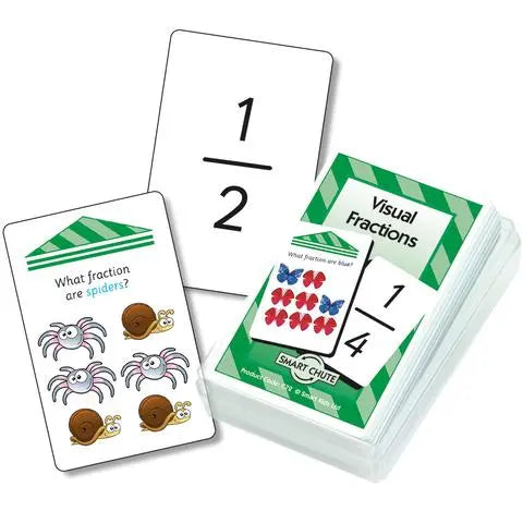 Visual Fractions Chute Cards | The Dyslexia Shop
