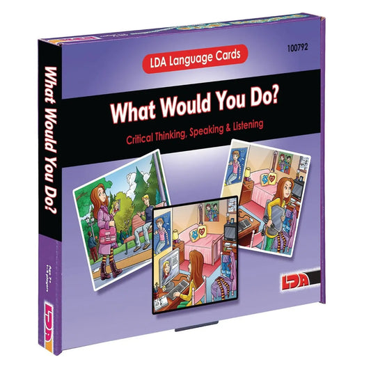 What Would You Do? (Language Cards) | The Dyslexia Shop