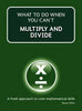 What to do when you can't multiply and divide | The Dyslexia Shop
