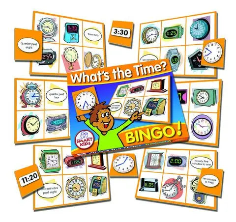 What's The Time? Bingo | The Dyslexia Shop