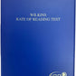 Wilkins Rate Of Reading Test | The Dyslexia Shop