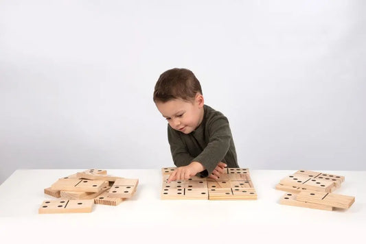 Wooden Dominoes - Pk 28 | The Dyslexia Shop