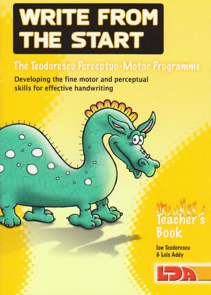 Write From The Start: A Unique Programme to Develop the Fine Motor and Perceptual Skills Necessary for Effective Handwriting | The Dyslexia Shop