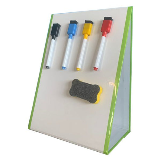 A4 Tabletop Magnetic Dry Erase Whiteboard Easel