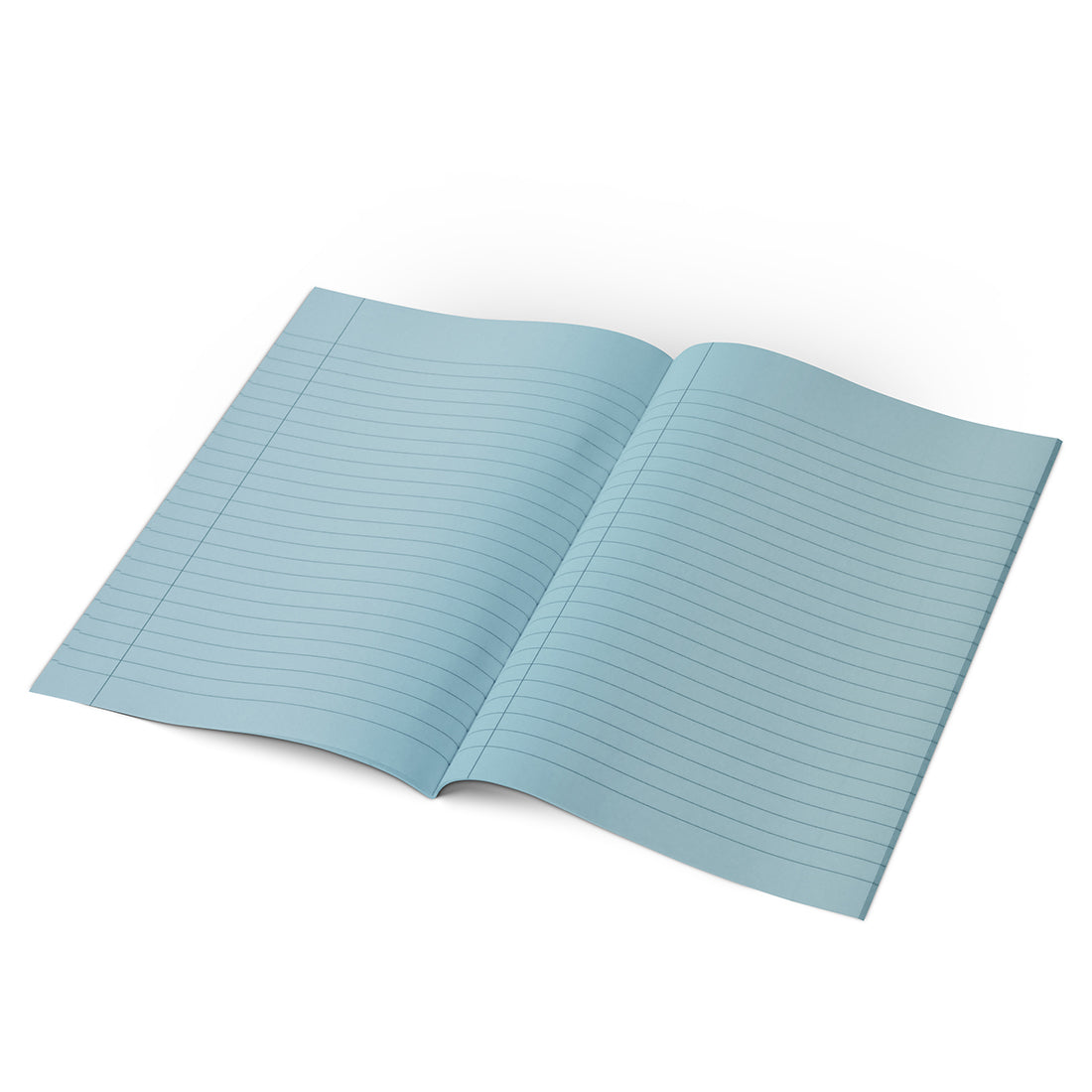 A4 -10mm Lined Tinted Exercise Book - (Yellow Cover)