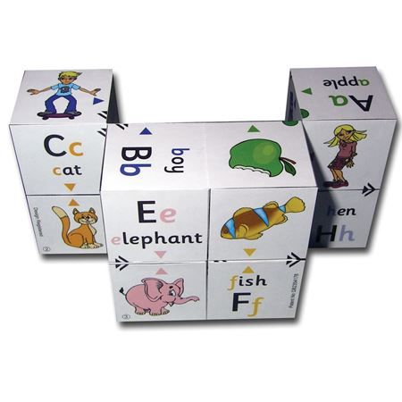 Alphabet Learning Cube Book