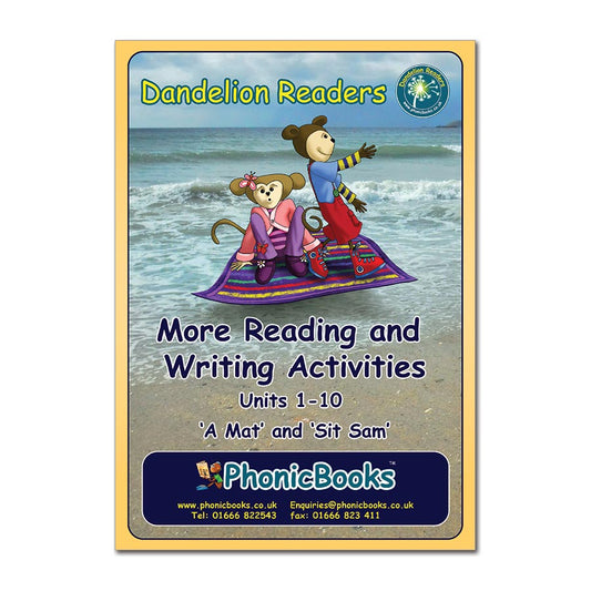 Dandelion Readers, Set 2 & 3 Units 1-10 Reading & Writing Activities