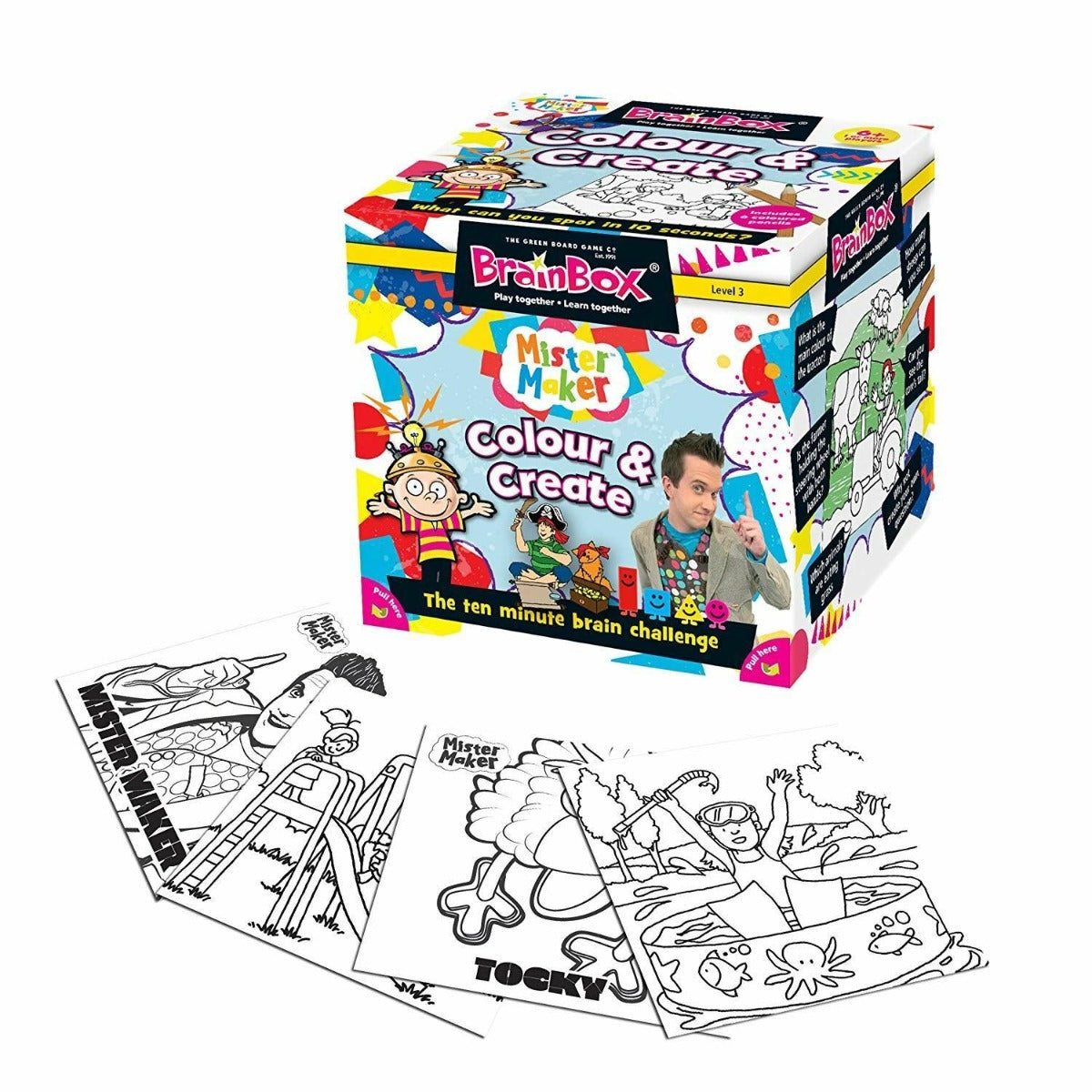 Brainbox Mister Maker Colour and Create Memory Game