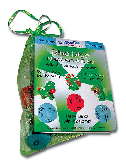 Dino Dice - Maths, Numbers & Dots