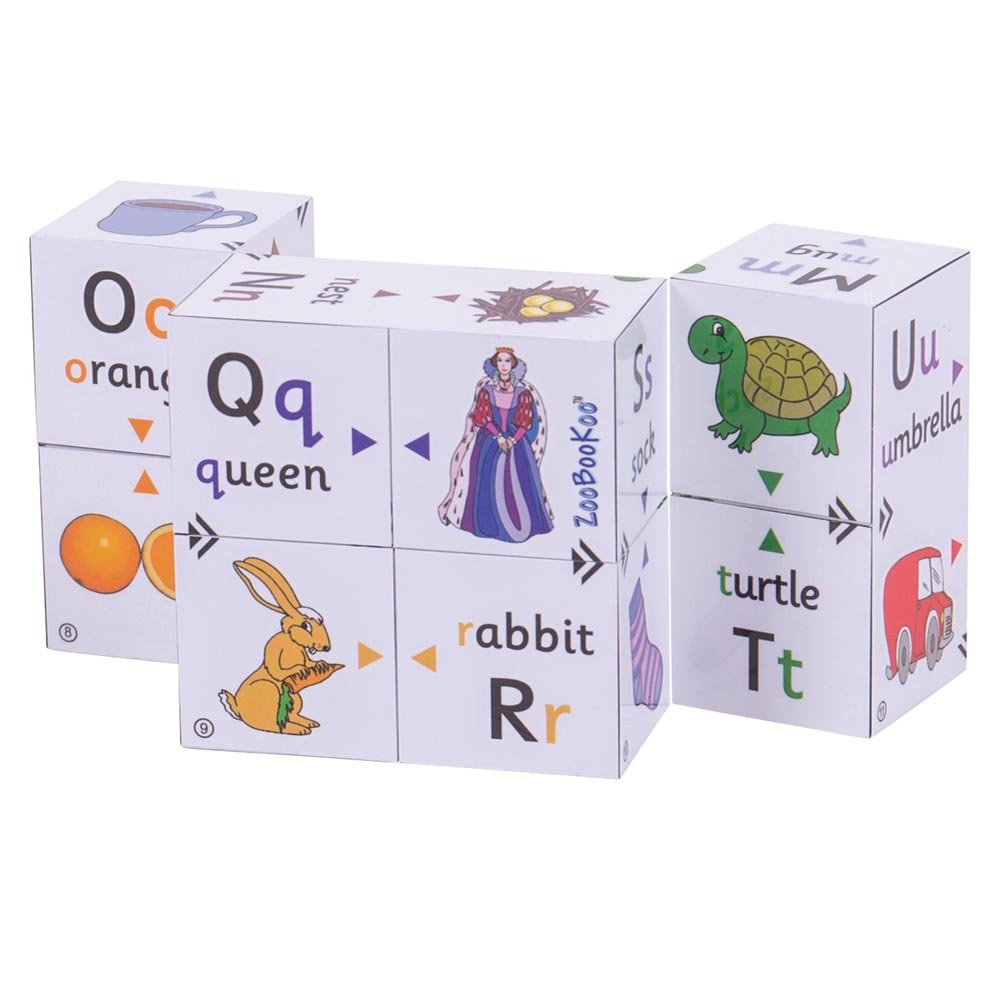 Alphabet First Phonics Cubebook