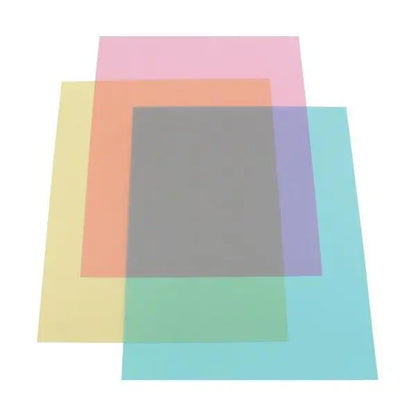 iOO Intuitive Coloured A4 Overlays | The Dyslexia Shop