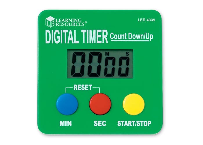 Learning Resources - Digital Timer | The Dyslexia Shop