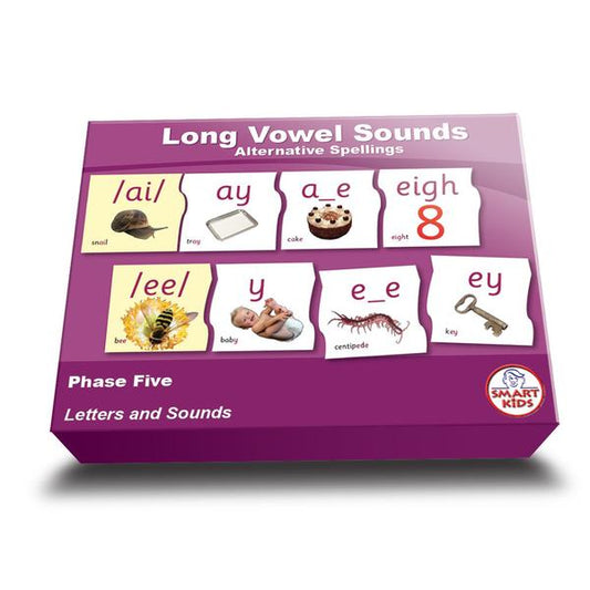 Long Vowel Alternative Spellings Puzzles