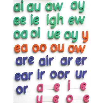 Magnetic Letters Print Pack 3 (Vowel Sounds)