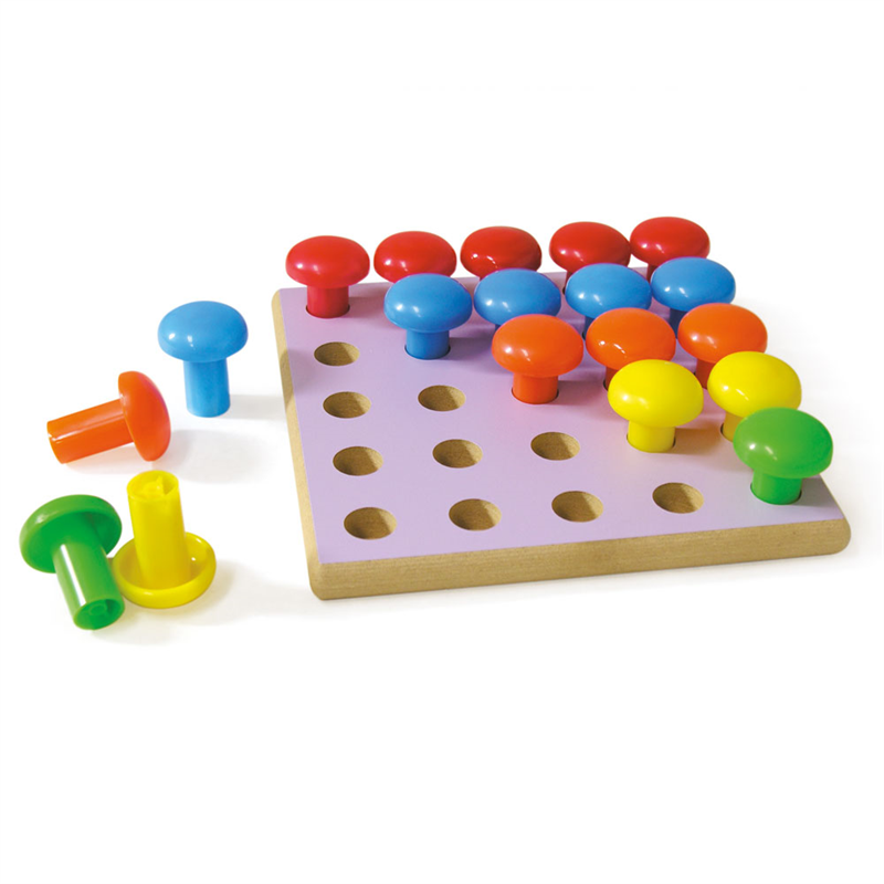 Peg Board with Large Pegs