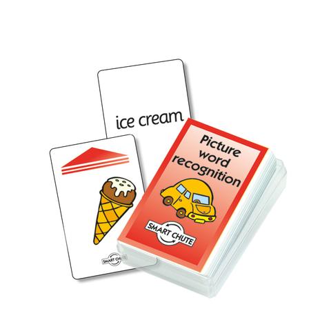 Picture Word Recognition Chute Cards