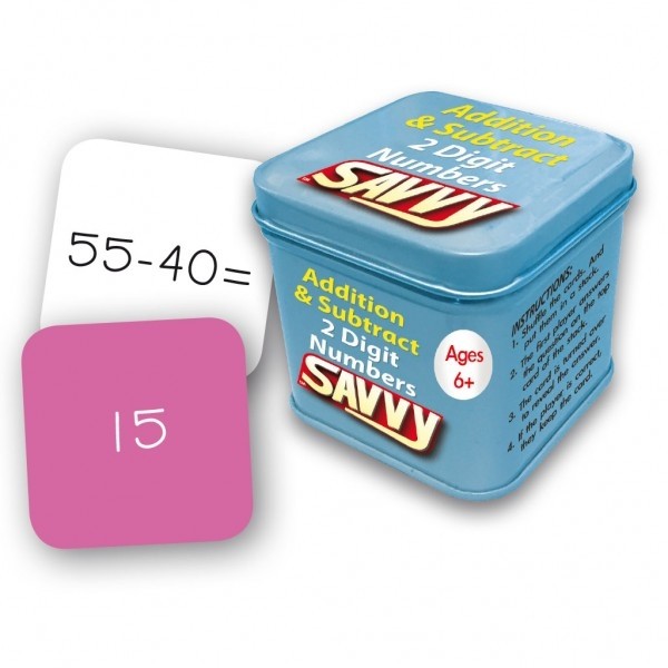 Savvy Maths Games - Addition & Subtraction With 2 Digit Numbers