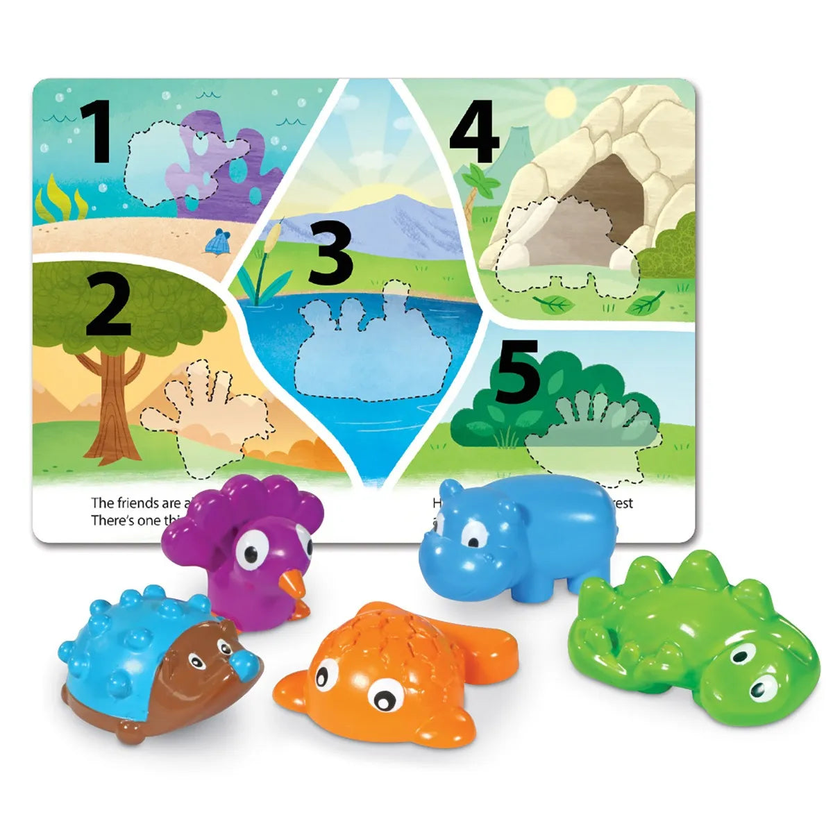 Spike And Friends Counting & Colours Book Set