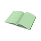 A4 - Project Book - 10mm Lined and Plain on Alternate Page Tinted (Green Cover)