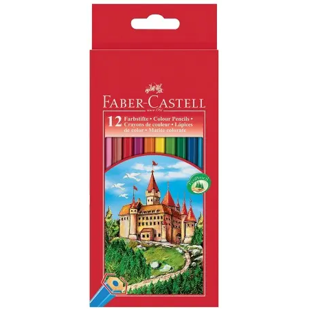 Faber-Castell Triangular Colour Pencils - Box 12