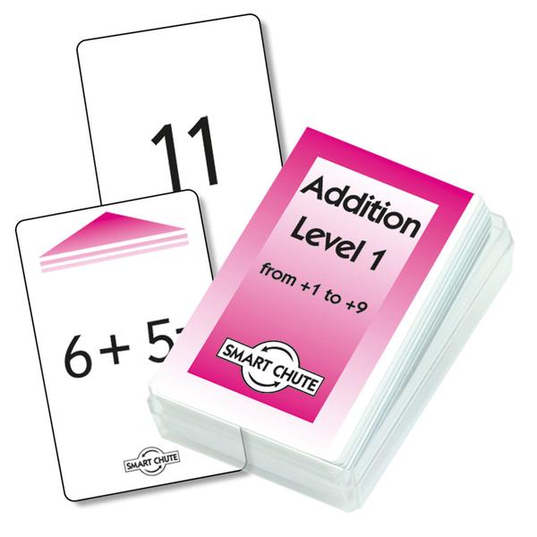 Addition Facts Chute Cards Level 1