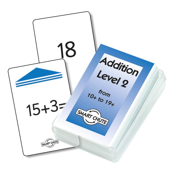 Addition Facts Chute Cards Level 2