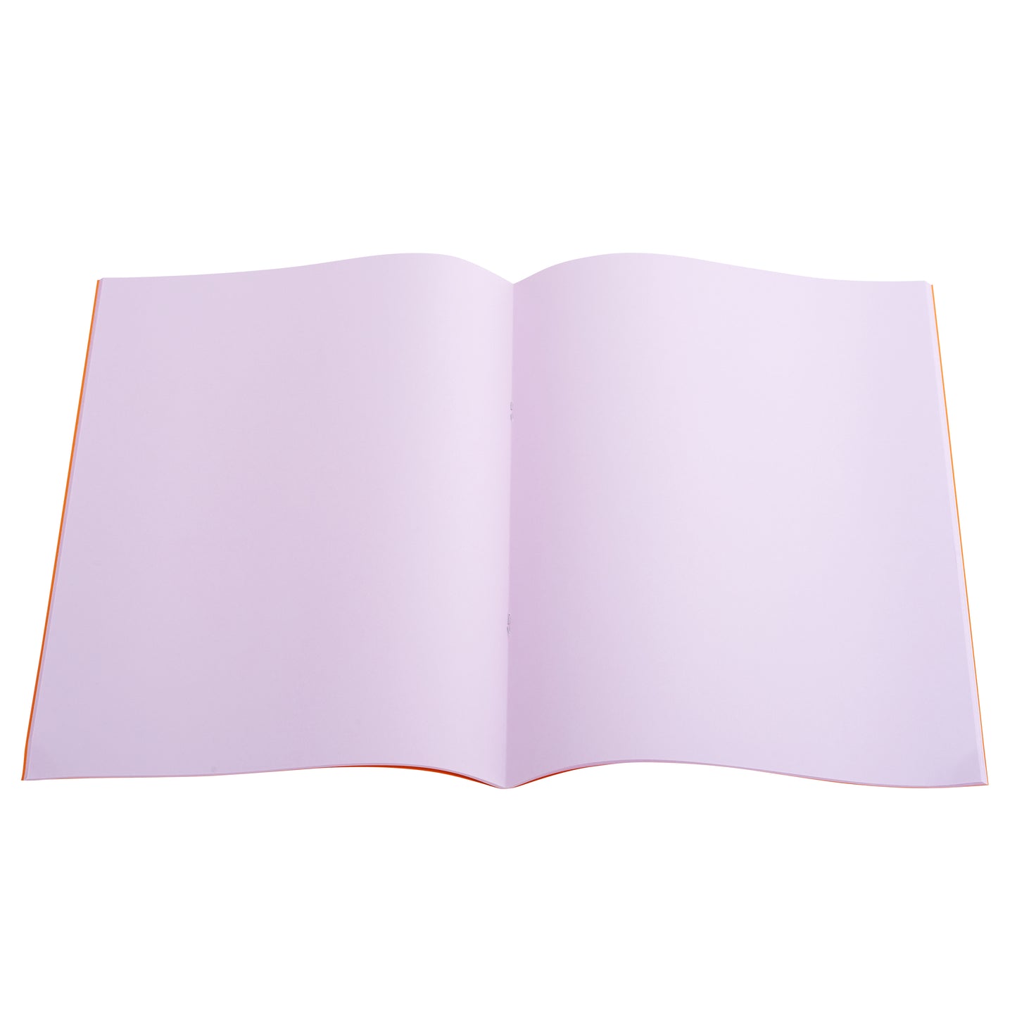 A4 - Plain Tinted Paper - Exercise Books (Orange Cover)