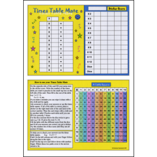 Times Table Mate