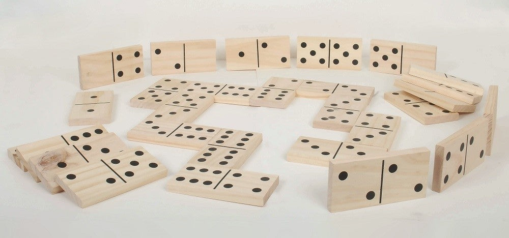 Wooden Dominoes - Pk 28