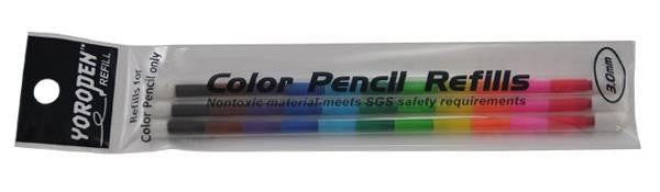YOROPEN Colour Crayon Mini Pencil Refills